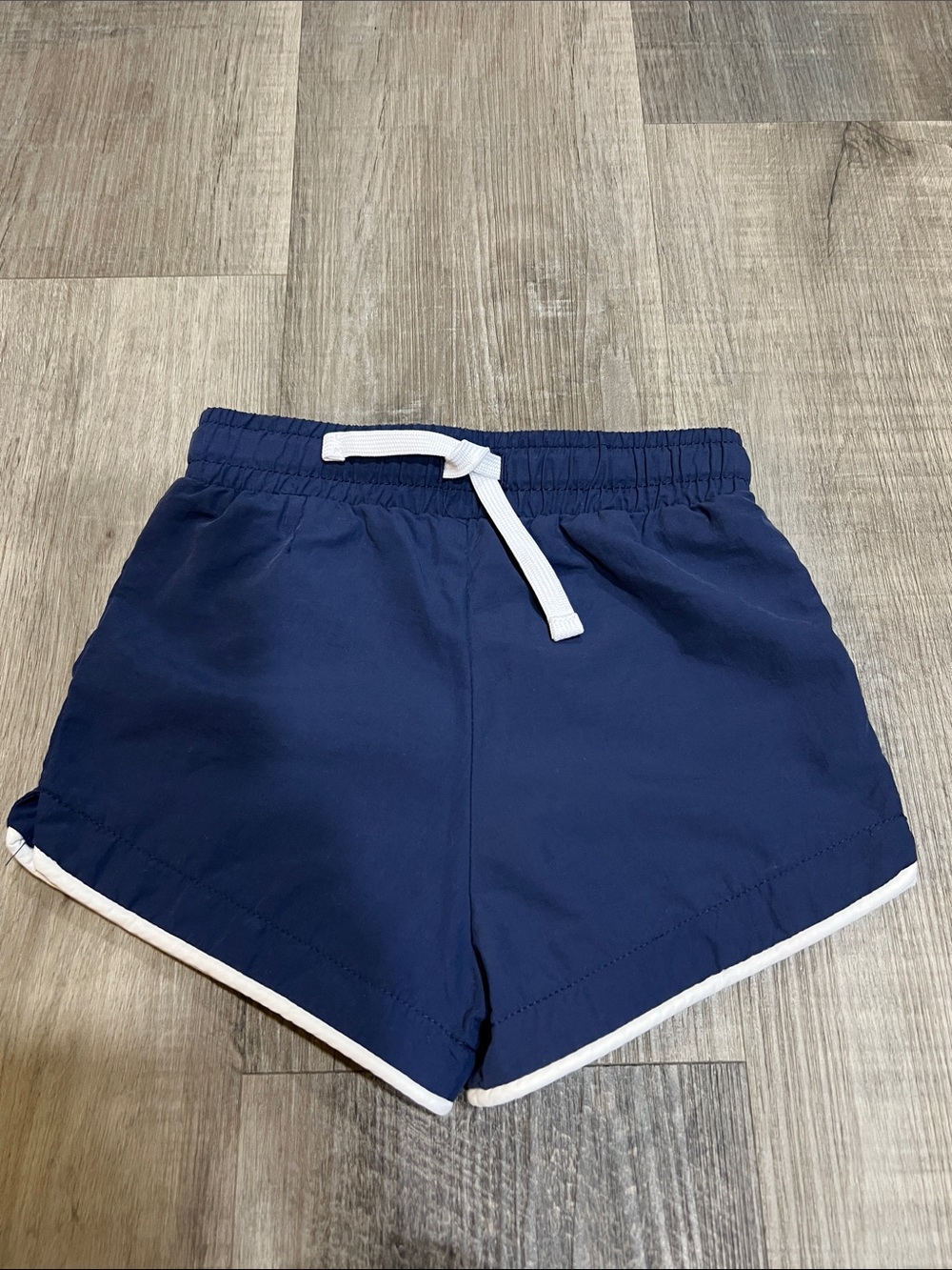 Navy blue Cadets X Maisonette Nolan Swim shorts with liner size 4/5